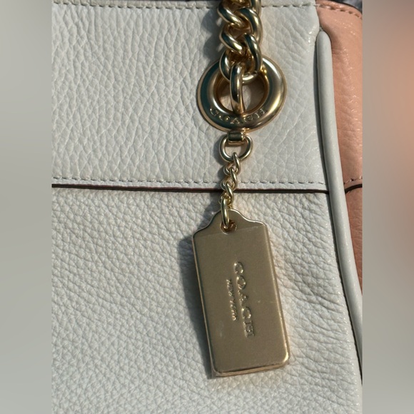 New Coach Cammie Chain Bucket Bag in Colorblock w/ Snakeskin CA430 - Picture 9 of 14